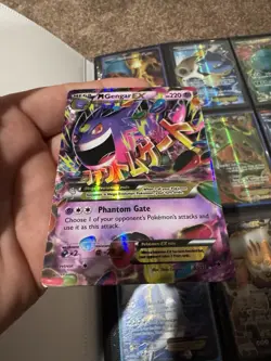 Pokemon TCG XY-Phantom Forces M Gengar EX Card 35/119 Near Mint Holo - Image 2