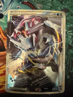 Pokemon TCG - Palkia and Dialga Legend Jumbo Card - Image 1