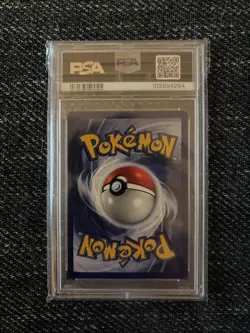 1999 Pokemon Machop Base Set 1st Edition Shadowless Card 52/102 PSA 7 - Image 2