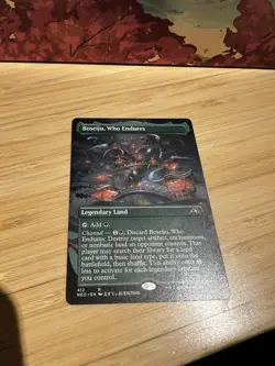 Boseiju, Who Endures (Borderless) [Kamigawa: Neon Dynasty] MTG Near Mint Magic G - Image 1