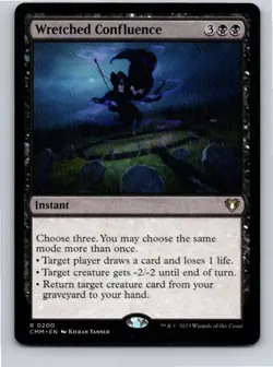 Magic the Gathering Wretched Confluence Commander Masters MTG Free Shipping! - Image 1