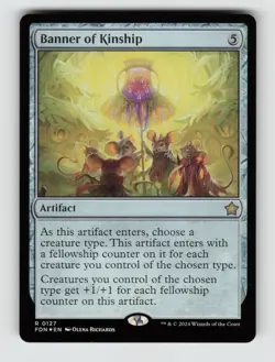 Banner of Kinship*Foil* FDN 127 NM - Image 1