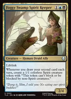 Foggy Swamp Spirit Keeper - #222 - Avatar: The Last Airbender - CUC NM MTG - Image 1
