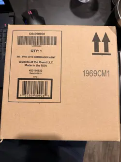 Magic MTG Commander Deck 2019 Set of 4 Decks English Factory Sealed Case - Image 2