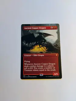 Ancient Copper Dragon (Borderless) Commander Legends Regular - Image 1