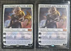 2X) Ajani Strength Of The Pride - MTG NM Core 2020 - Image 1