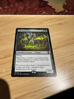 Old Gnawbone - Adventures In The Forgotten Realms (The List) (NM) MTG - Image 2