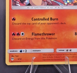 Magmar 3/12 McDonald's Promo 2019 Holo Pokemon TCG Card - NM - Image 5
