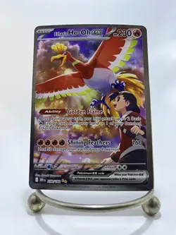 Pokemon TCG Ethan's Ho-Oh ex 230/182 Sv10: Destined Rivals Holo - Image 1