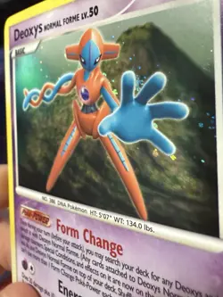 Deoxys Normal Forme Lv.50 1/146 Legends Awakened Holo Pokemon Card TCG - Image 2