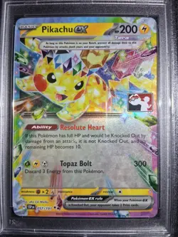 Pikachu ex 057/191 PSA 10 Pokemon Prize Pack Series 7 GEM MINT LOW POP - Image 3