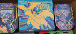 🔥 Pokemon TCG Ascended Heroes 1x ETB _2x Mega Charizard Tin X Y _2x Blister - Image 3