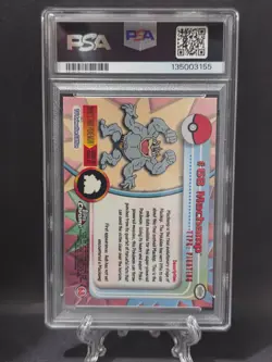 Machamp Topps Chrome Pokemon TV Animation Edition PSA 9 MINT 2000 - Image 2