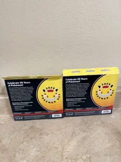 2x Pokemon Day 2026 Collection Box Bundle 30th Anniversary Pikachu Promo Sealed - Image 2