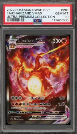Pokemon Charizard VMAX Ultra-Premium Coll. Full Alt Art Promo SWSH261 PSA 10 - Image 1