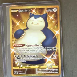Pokemon Snorlax Secret Rare Full Art 224/198 Sword & Shield Chilling Reign Holo - Image 5