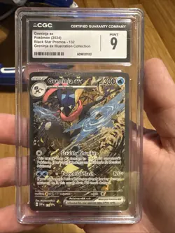 Greninja EX 132 Illustration Collection Pokemon CGC 9 Mint - Image 2