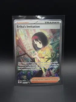 Pokemon Erika's Invitation Special Illustration 203/165 Scarlet & Violet 151 NM - Image 1