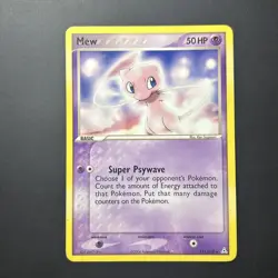 2006 Pokemon EX Holon Phantoms Mew #111/110 - Image 1
