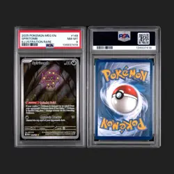 2025 Spiritomb 148/132 Illustration Rare Pokemon Mega Evolution PSA 8 - Image 1