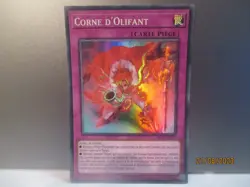 Yu Gi Oh Corne d'Olifant OP22 fr013 Super Rare VF - Image 1