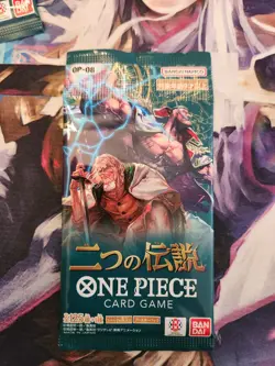 One Piece Card Game - 1 x Pack OP-08 Two Legends - JAPANESE New Sealed - Image 1