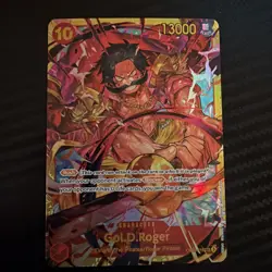 One Piece TCG Gol D Roger OP09-118 SEC Alt Art Secret The New Emperor English NM - Image 1