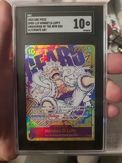 Monkey.D.Luffy (119) (Alternate Art) OP05-119 Awakening of the New Era Foil - Image 1