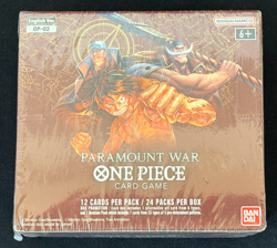 One Piece CCG Paramount War OP-02 Booster Box ENGLISH Sealed New BANDAI NAMCO - Image 1