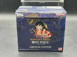 One Piece Romance Dawn Blue Bottom Booster Box + Packs OPENED for Display Only - Image 2