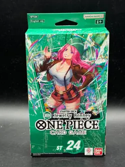 One Piece CCG Jewelry Bonney ST-24 Starter Deck Sealed New BANDAI English - Image 1