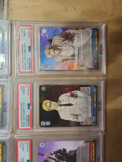 Psa 10 Weiss Schwarz Attack On Titan Final Season Full Set Of 10 RR Foils - Image 5