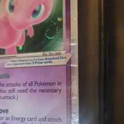 Pokemon Mew ex EX Legend Maker Ultra Rare Holo 90 HP Card 88/92 2006 SWIRL - Image 3