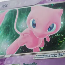 Pokemon Mew ex EX Legend Maker Ultra Rare Holo 90 HP Card 88/92 2006 SWIRL - Image 5