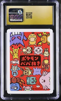 Mew Old Maid Pokemon Playing Cards Jpn CGC 10 Pristine *033 - Image 2