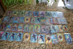 113 DRAGONBALL Z CARD LOT HOLOGRAMS OTHERS GAME PLAY FANTASY BINDER INCLUDED - Image 1