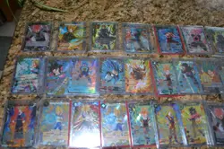 113 DRAGONBALL Z CARD LOT HOLOGRAMS OTHERS GAME PLAY FANTASY BINDER INCLUDED - Image 2