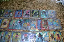 113 DRAGONBALL Z CARD LOT HOLOGRAMS OTHERS GAME PLAY FANTASY BINDER INCLUDED - Image 3