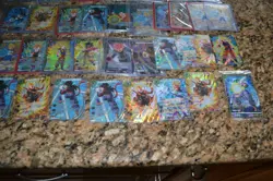 113 DRAGONBALL Z CARD LOT HOLOGRAMS OTHERS GAME PLAY FANTASY BINDER INCLUDED - Image 5