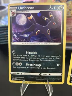3x Umbreon SWSH129 SWSH: Sword & Shield Promo Cards Holo - Image 2
