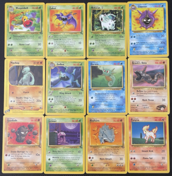 WOTC Old Pokemon Card Lot (12) - NM/LP - Gym and 1st Edition - Vintage Cards - Image 1