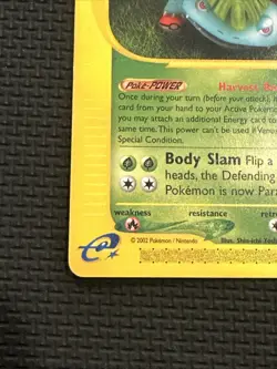 Venusaur - 68/165 - Pokemon Expedition Non-Holo Rare Card - DMG / HP - Image 5