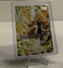 Vegeta FS09-15 DB Legends Stamp Foil Dragon Ball Super Card Game NM - Image 1