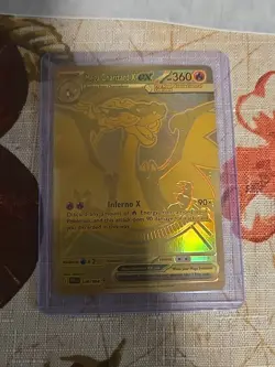 Pokemon Mega Charizard X EX Full Art Gold Foil 360 HP Card 130/094 English - Image 2