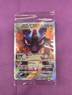Lucario VSTAR Promo SWSH291 Crown Zenith ETB Pokemon Card English - *SEALED* - Image 1