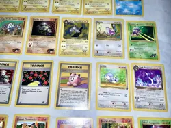 28 Pokemon Card Lot 1st Edition VINTAGE WOTC Team Rocket Jungle Non-Holo Mix - Image 5