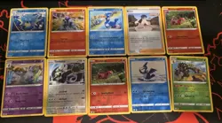 50 Mixed Reverse Holo Pokemon Card Lot - Image 2