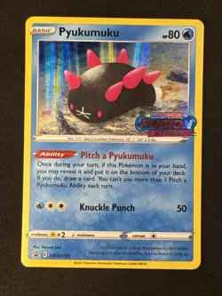 Pyukumuku - (Prerelease) SWSH169 SWSH: Sword & Shield Promo Cards Holo Pokemon - Image 1