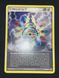 Pokemon Card - Double Rainbow Energy Crystal Guardians 88/100 Rare Non-Holo - Image 2