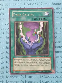 DP06-EN019 Dark Calling Rare Yu-Gi-Oh Card Unlimited Edition - Image 1